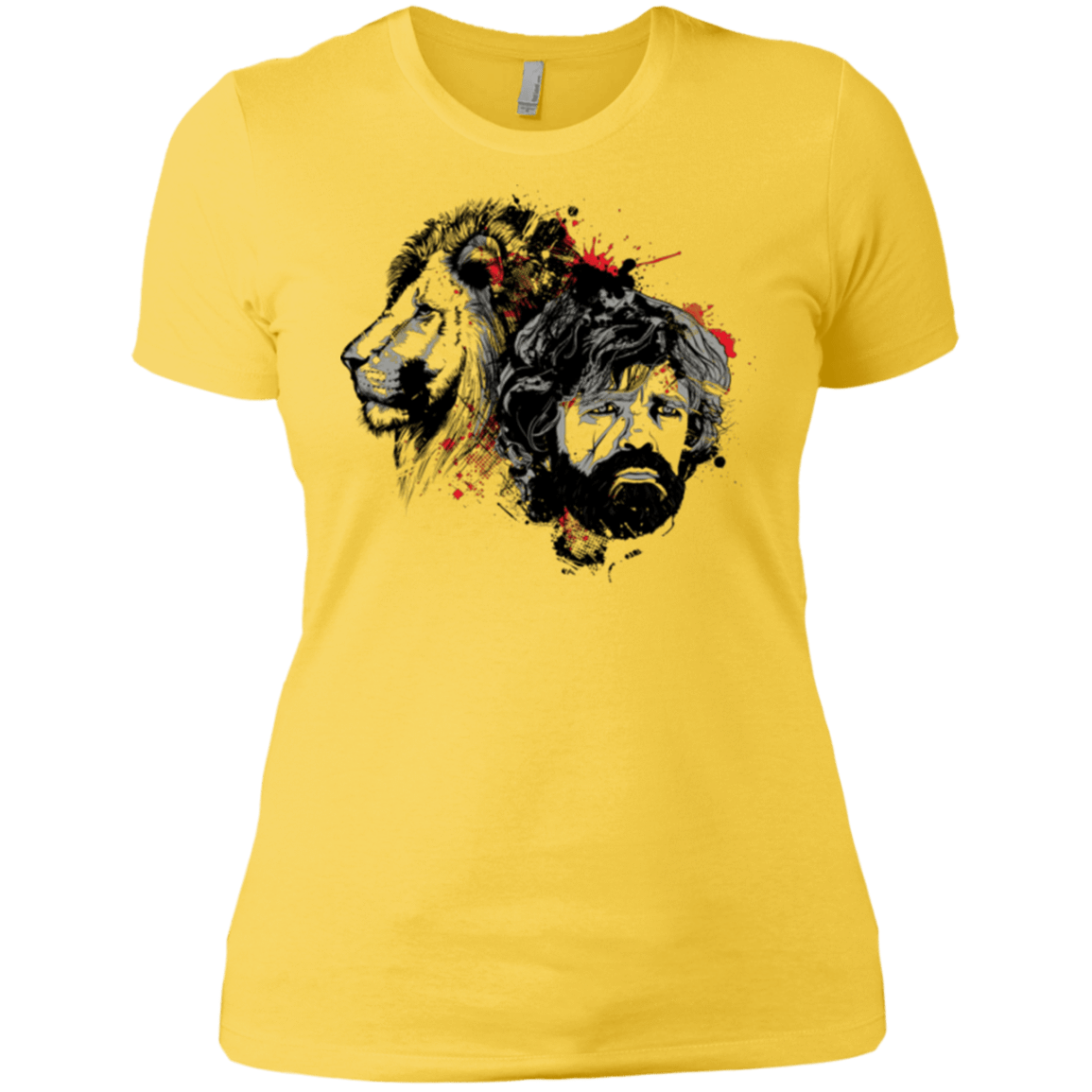 T-Shirts Vibrant Yellow / X-Small MY LION Women's Premium T-Shirt