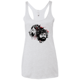 T-Shirts Heather White / X-Small MY LION Women's Triblend Racerback Tank