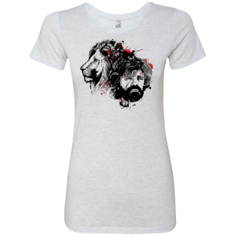 T-Shirts Heather White / Small MY LION Women's Triblend T-Shirt