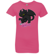 T-Shirts Hot Pink / YXS MY LITTLE DRAGON Girls Premium T-Shirt