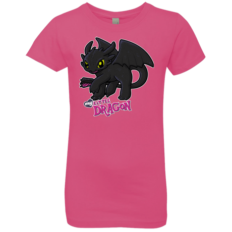 T-Shirts Hot Pink / YXS MY LITTLE DRAGON Girls Premium T-Shirt
