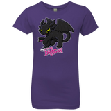 T-Shirts Purple Rush / YXS MY LITTLE DRAGON Girls Premium T-Shirt