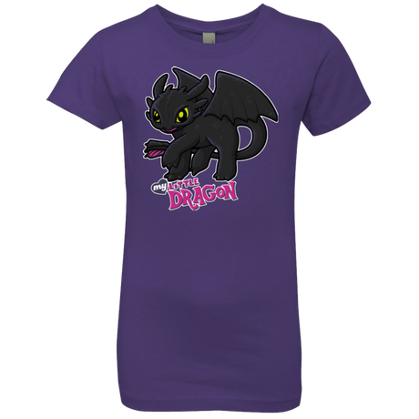 T-Shirts Purple Rush / YXS MY LITTLE DRAGON Girls Premium T-Shirt