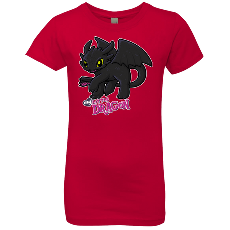 T-Shirts Red / YXS MY LITTLE DRAGON Girls Premium T-Shirt