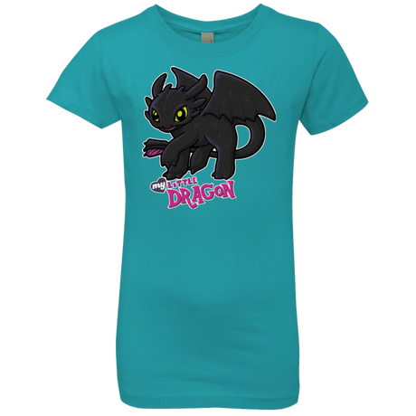 T-Shirts Tahiti Blue / YXS MY LITTLE DRAGON Girls Premium T-Shirt