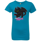 T-Shirts Turquoise / YXS MY LITTLE DRAGON Girls Premium T-Shirt