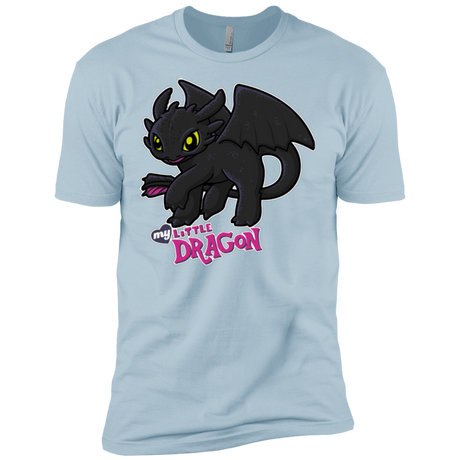 T-Shirts Light Blue / X-Small MY LITTLE DRAGON Men's Premium T-Shirt