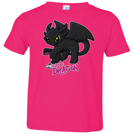 T-Shirts Hot Pink / 2T MY LITTLE DRAGON Toddler Premium T-Shirt