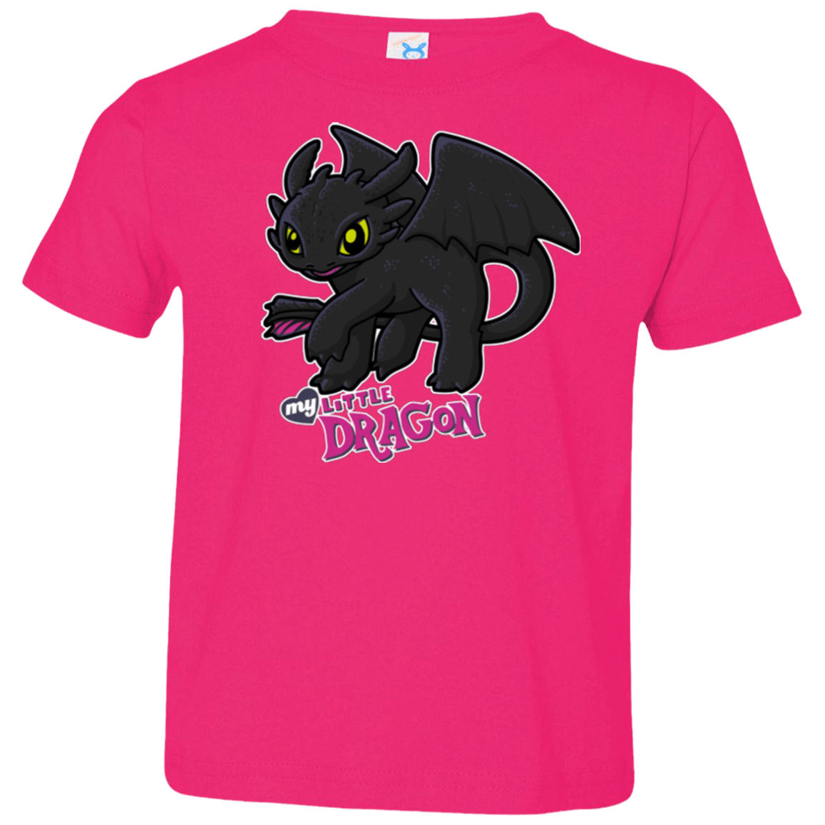 T-Shirts Hot Pink / 2T MY LITTLE DRAGON Toddler Premium T-Shirt