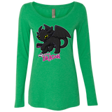 T-Shirts Envy / Small MY LITTLE DRAGON Women's Triblend Long Sleeve Shirt