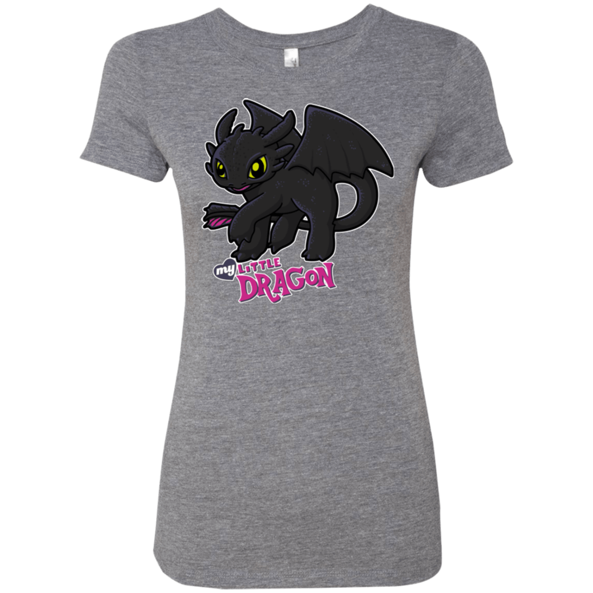 T-Shirts Premium Heather / Small MY LITTLE DRAGON Women's Triblend T-Shirt