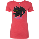 T-Shirts Vintage Red / Small MY LITTLE DRAGON Women's Triblend T-Shirt