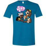 T-Shirts Antique Sapphire / S My Little Nerd Men's Semi-Fitted Softstyle