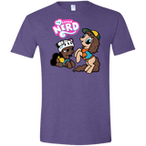 T-Shirts Heather Purple / S My Little Nerd Men's Semi-Fitted Softstyle
