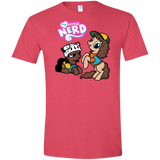 T-Shirts Heather Red / S My Little Nerd Men's Semi-Fitted Softstyle