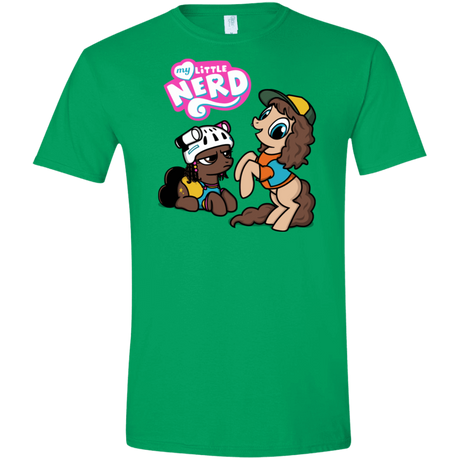 T-Shirts Irish Green / S My Little Nerd Men's Semi-Fitted Softstyle