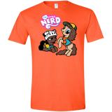 T-Shirts Orange / S My Little Nerd Men's Semi-Fitted Softstyle