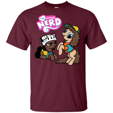 T-Shirts Maroon / S My Little Nerd T-Shirt