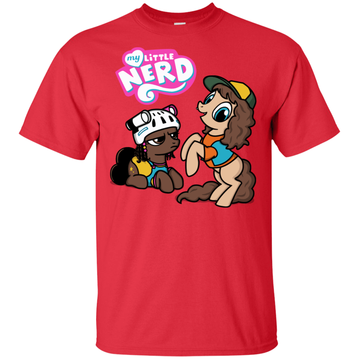 T-Shirts Red / S My Little Nerd T-Shirt