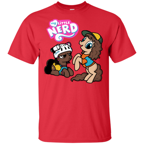 T-Shirts Red / S My Little Nerd T-Shirt