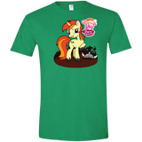 T-Shirts Heather Irish Green / S My Little Uni Men's Semi-Fitted Softstyle