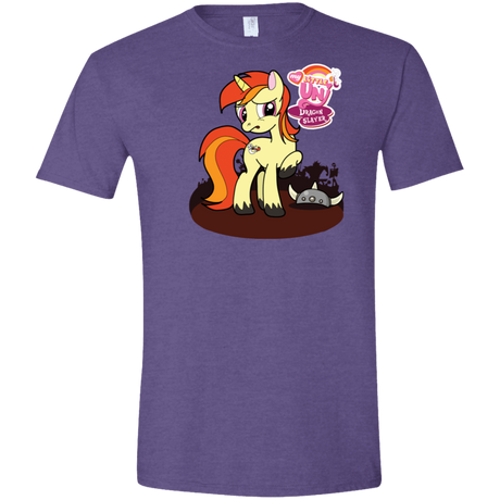 T-Shirts Heather Purple / S My Little Uni Men's Semi-Fitted Softstyle