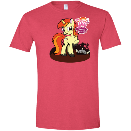 T-Shirts Heather Red / S My Little Uni Men's Semi-Fitted Softstyle