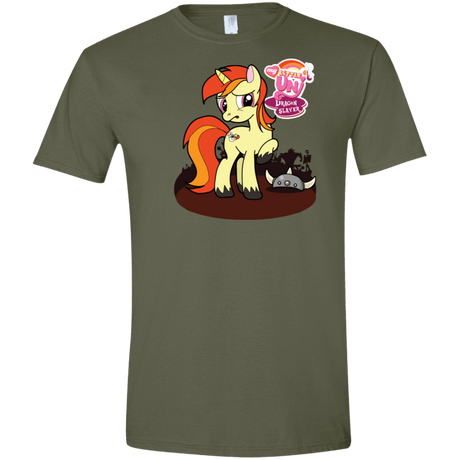 T-Shirts Military Green / S My Little Uni Men's Semi-Fitted Softstyle