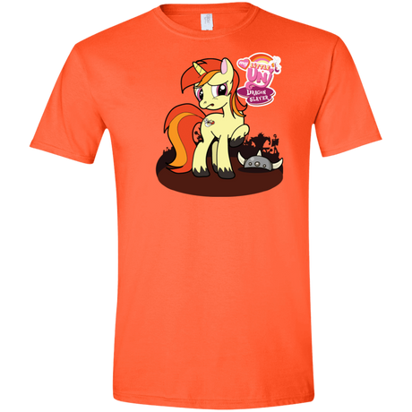 T-Shirts Orange / S My Little Uni Men's Semi-Fitted Softstyle