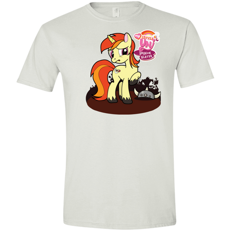T-Shirts White / X-Small My Little Uni Men's Semi-Fitted Softstyle