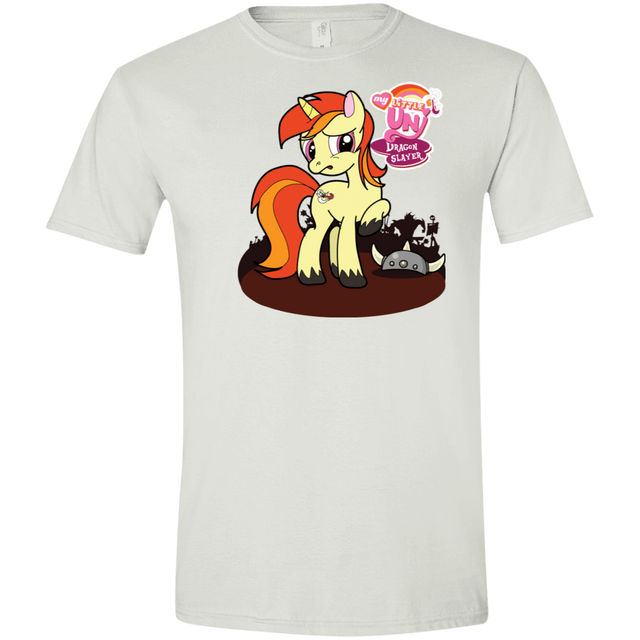 T-Shirts White / X-Small My Little Uni Men's Semi-Fitted Softstyle