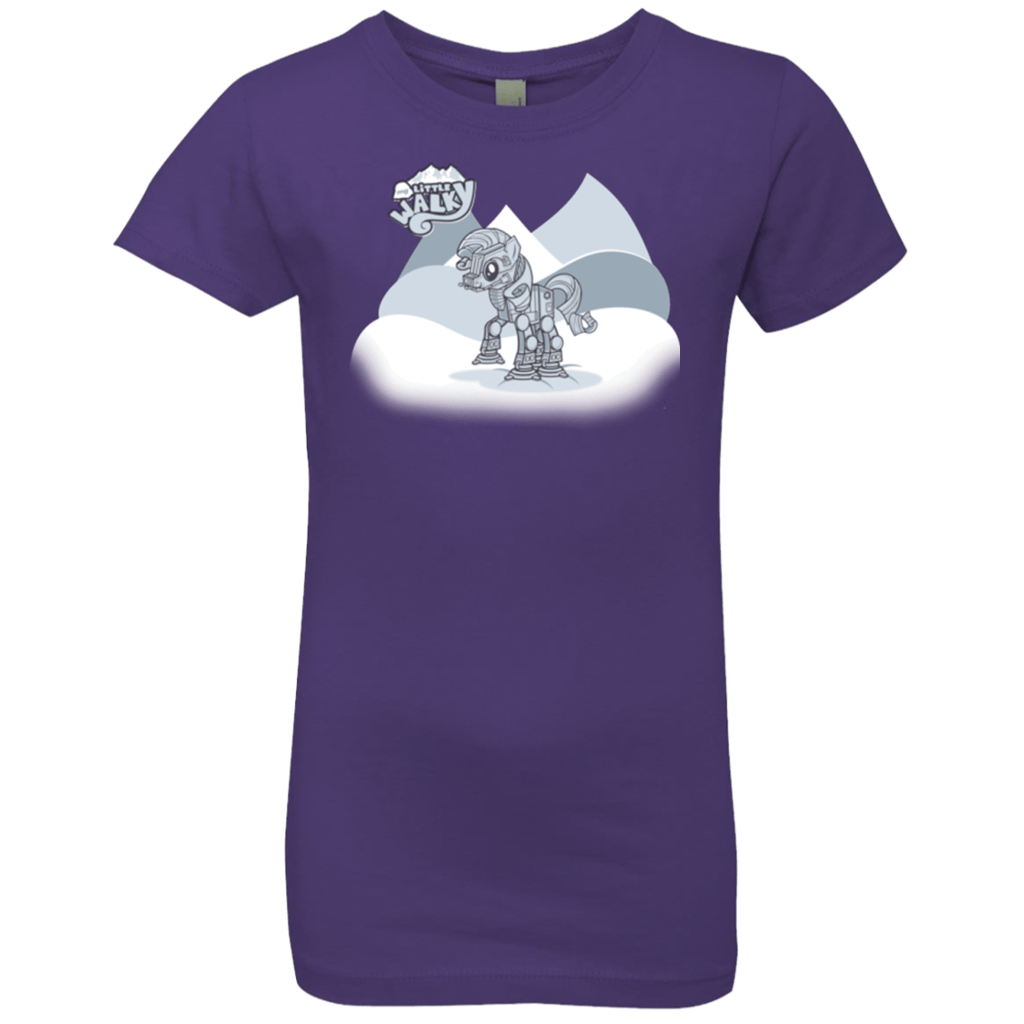 T-Shirts Purple Rush / YXS my little walky Girls Premium T-Shirt
