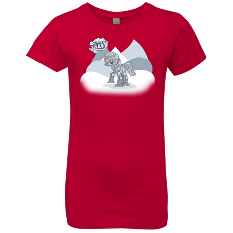 T-Shirts Red / YXS my little walky Girls Premium T-Shirt