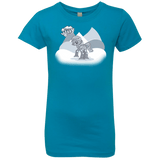 T-Shirts Turquoise / YXS my little walky Girls Premium T-Shirt