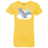 T-Shirts Vibrant Yellow / YXS my little walky Girls Premium T-Shirt