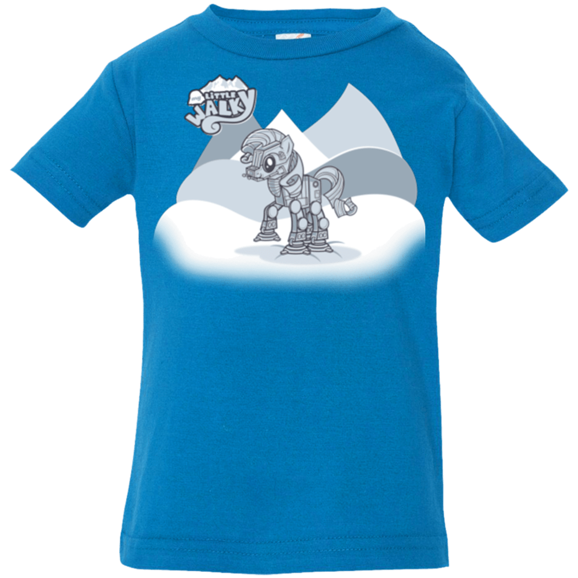 T-Shirts Cobalt / 6 Months my little walky Infant Premium T-Shirt