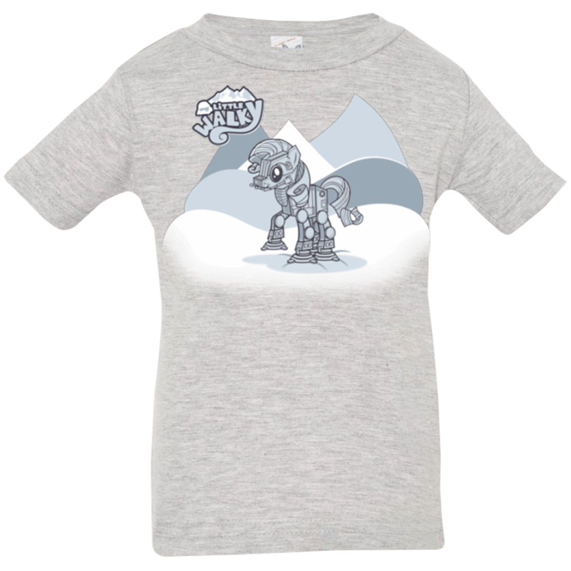 T-Shirts Heather / 6 Months my little walky Infant Premium T-Shirt