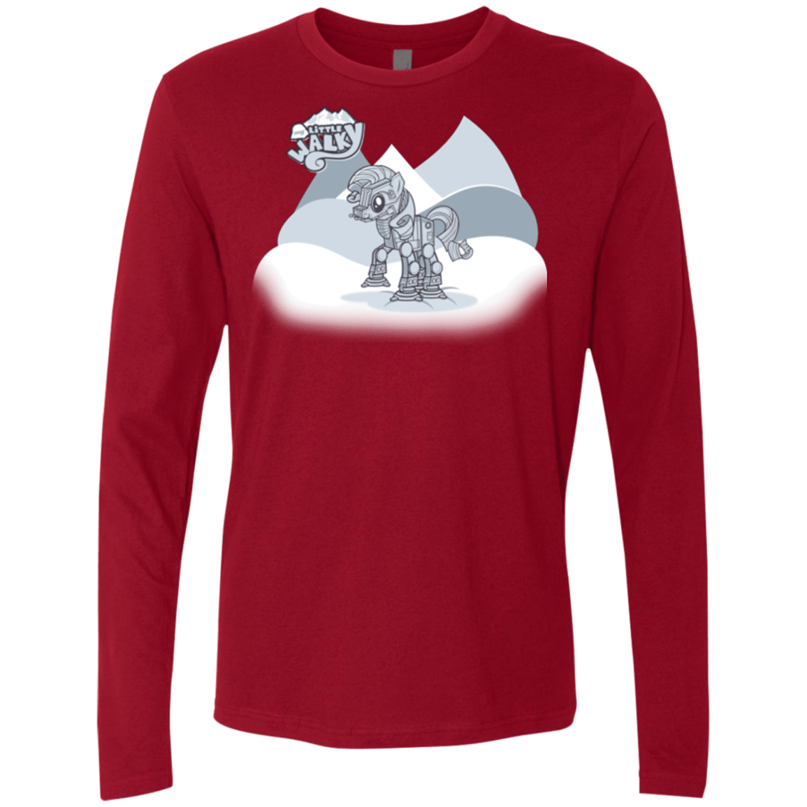 T-Shirts Cardinal / Small my little walky Men's Premium Long Sleeve