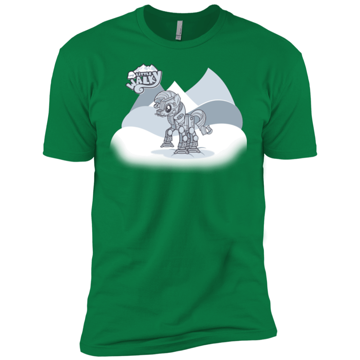 T-Shirts Kelly Green / X-Small my little walky Men's Premium T-Shirt