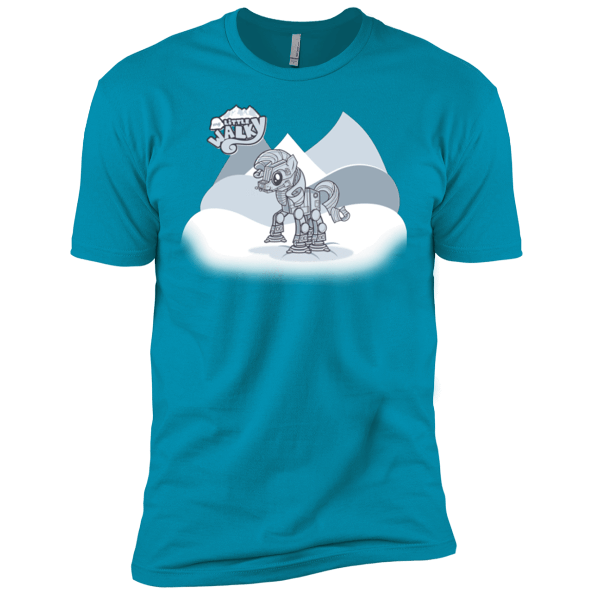 T-Shirts Turquoise / X-Small my little walky Men's Premium T-Shirt