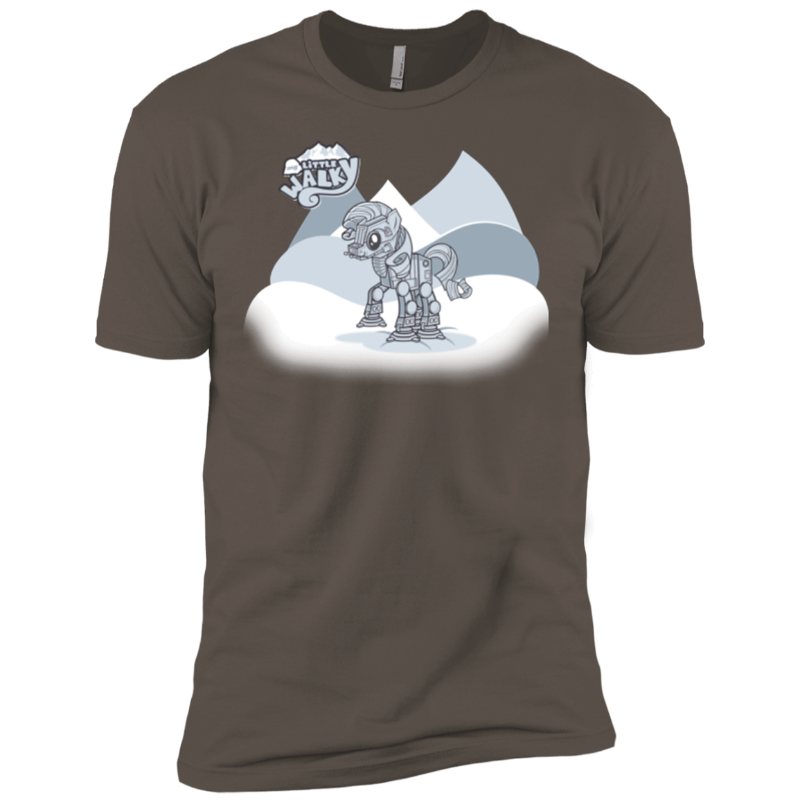 T-Shirts Warm Grey / X-Small my little walky Men's Premium T-Shirt