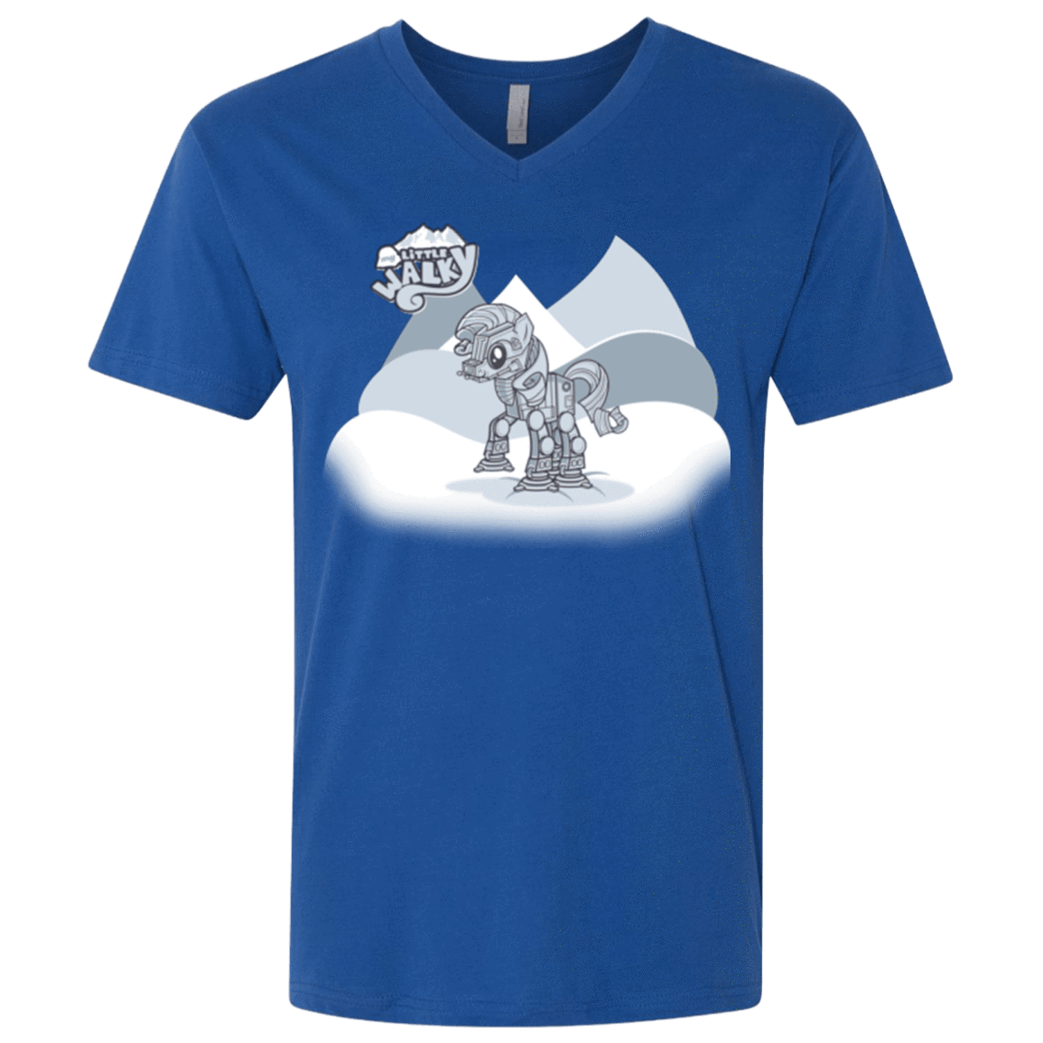 T-Shirts Royal / X-Small my little walky Men's Premium V-Neck