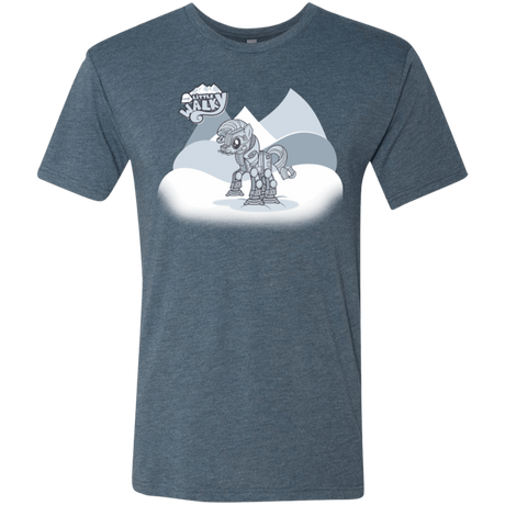 T-Shirts Indigo / Small my little walky Men's Triblend T-Shirt