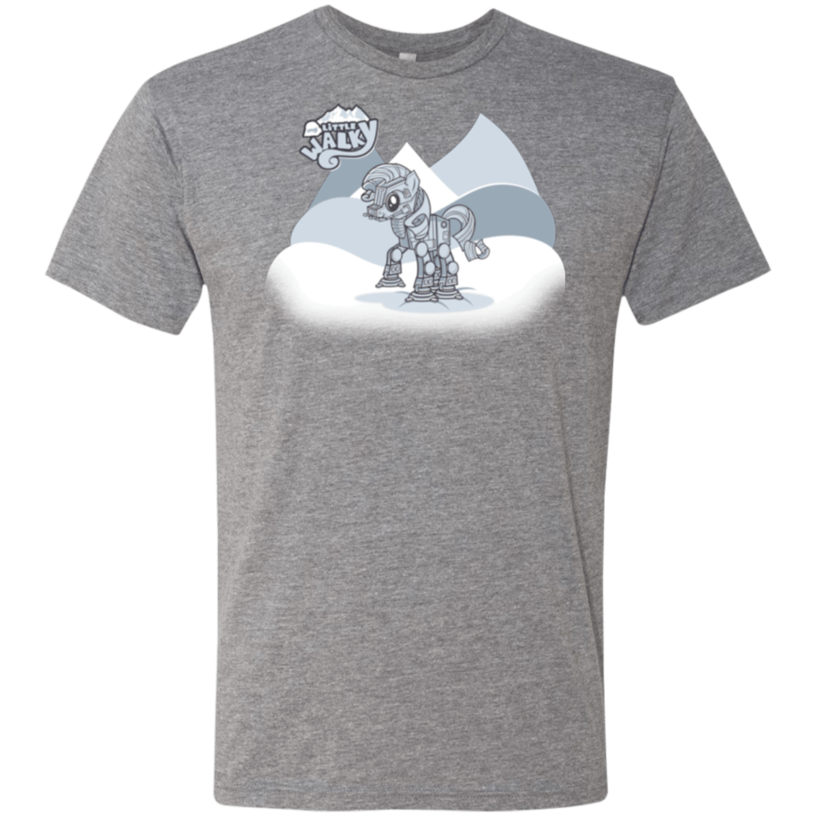 T-Shirts Premium Heather / Small my little walky Men's Triblend T-Shirt