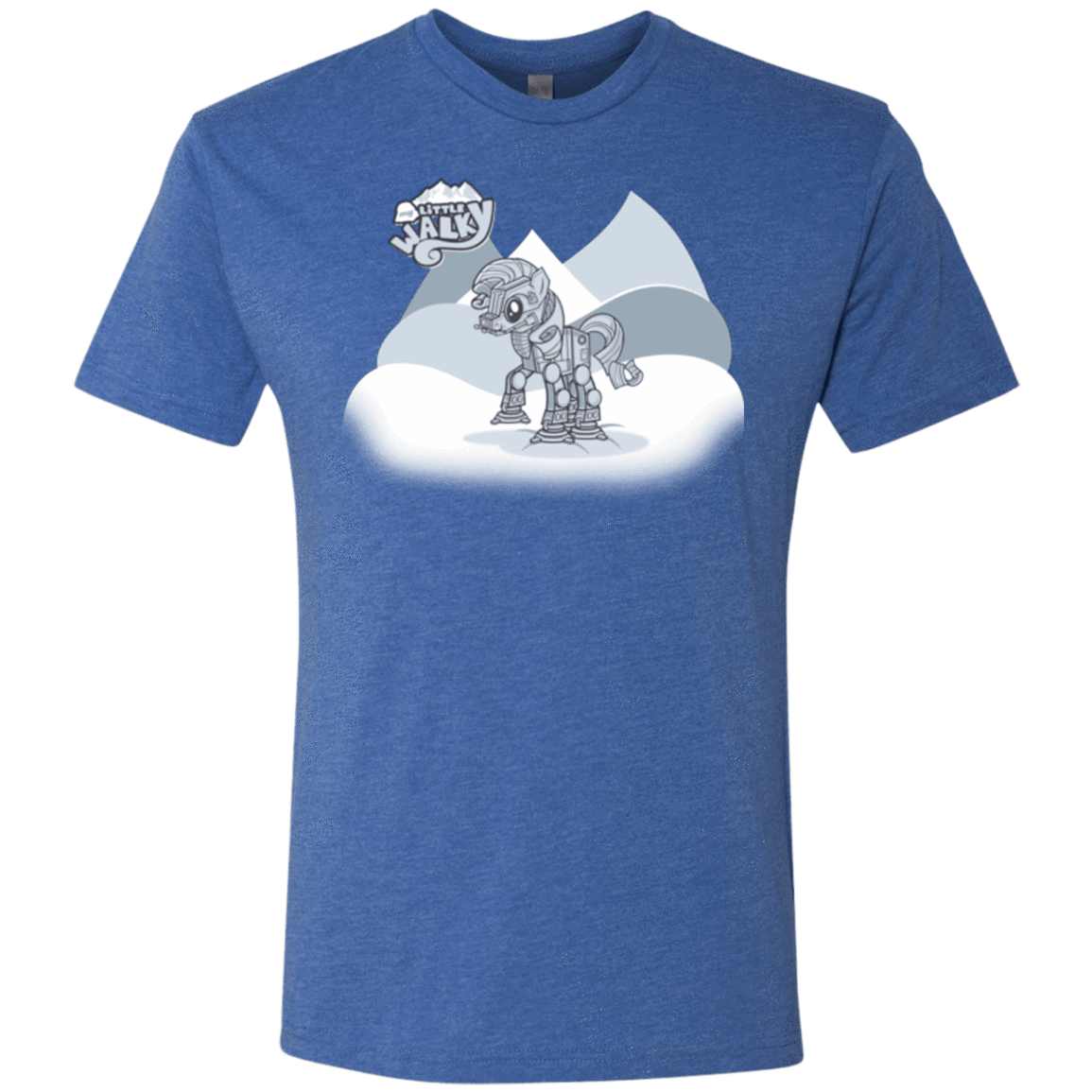 T-Shirts Vintage Royal / Small my little walky Men's Triblend T-Shirt