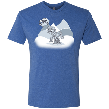 T-Shirts Vintage Royal / Small my little walky Men's Triblend T-Shirt