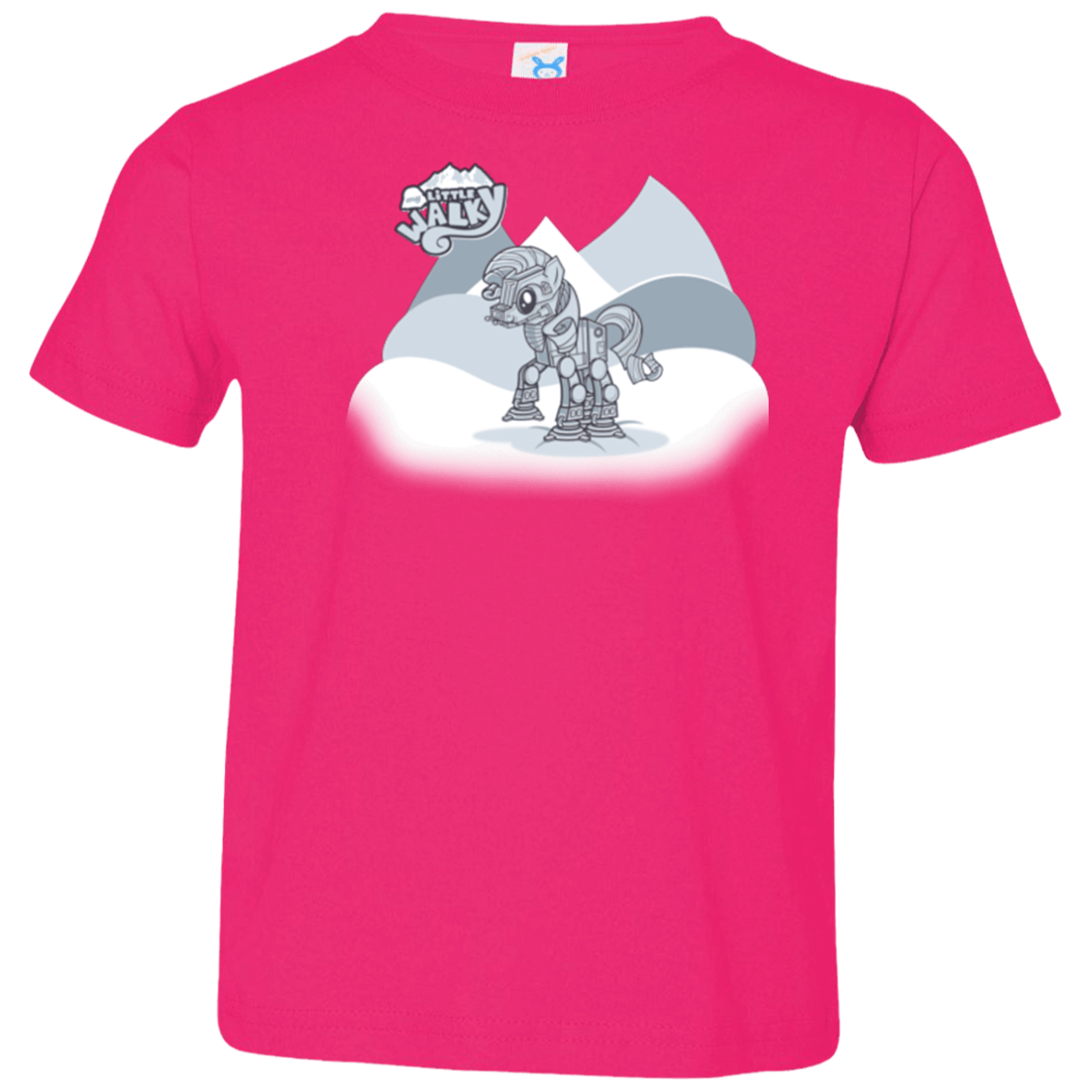 T-Shirts Hot Pink / 2T my little walky Toddler Premium T-Shirt