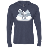 T-Shirts Vintage Navy / X-Small my little walky Triblend Long Sleeve Hoodie Tee