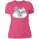 T-Shirts Hot Pink / X-Small my little walky Women's Premium T-Shirt