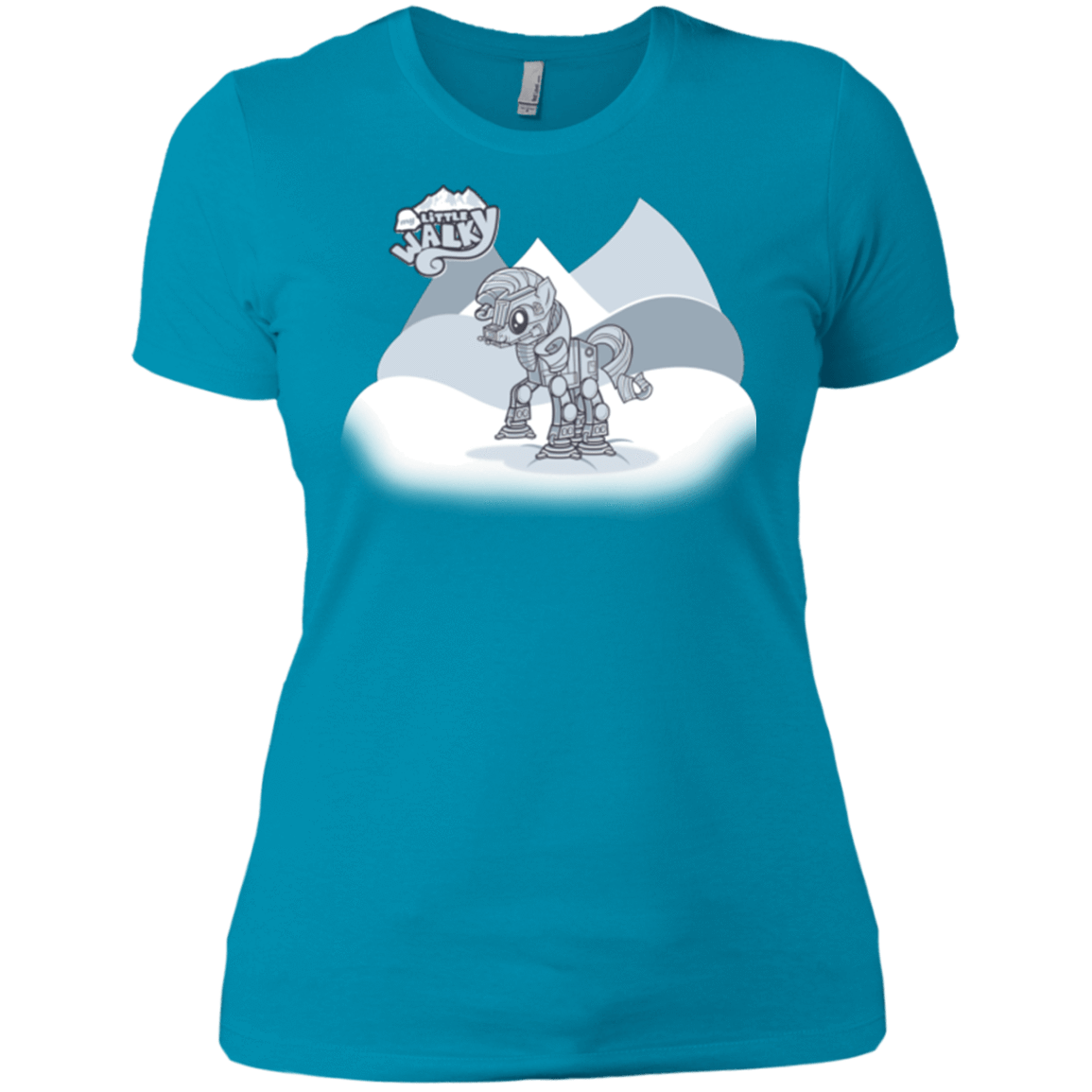 T-Shirts Turquoise / X-Small my little walky Women's Premium T-Shirt